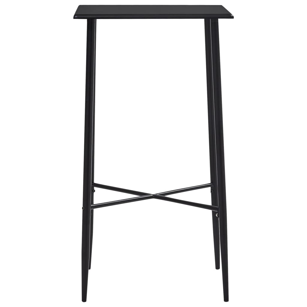 vidaXL 3-tlg. Bar-Set Stoff Dunkelgrau