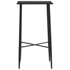 vidaXL 3-tlg. Bar-Set Stoff Dunkelgrau