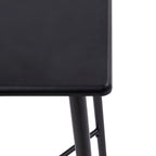 vidaXL 3-tlg. Bar-Set Stoff Dunkelgrau