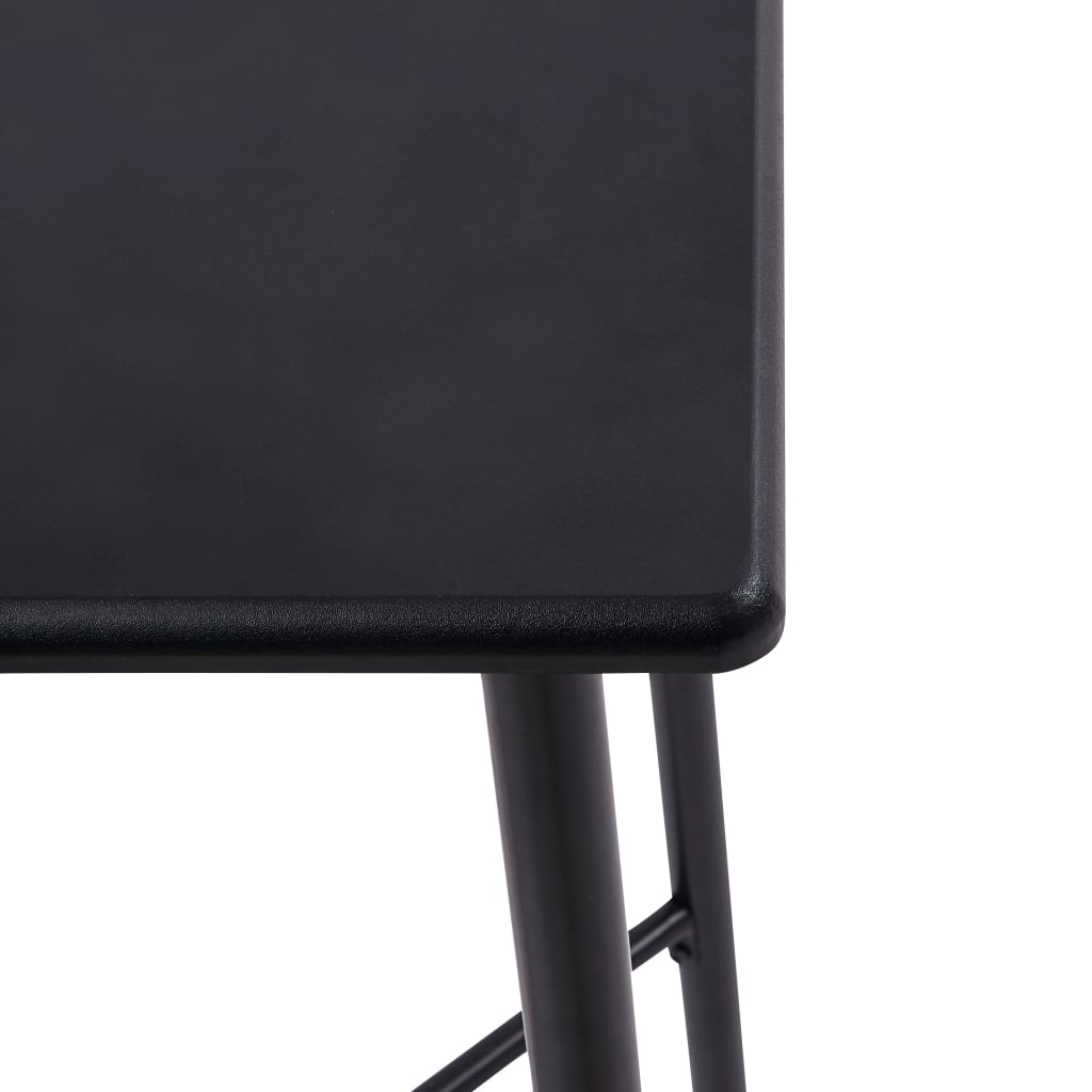 vidaXL 3-tlg. Bar-Set Stoff Dunkelgrau