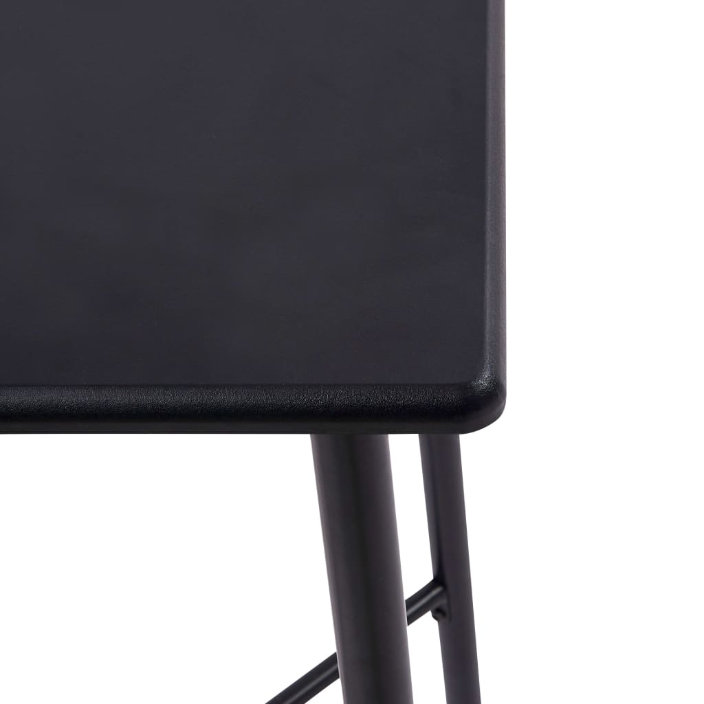 vidaXL 5-tlg. Bar-Set Stoff Dunkelgrau