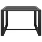 vidaXL Couchtisch 90×50×40 cm Aluminium