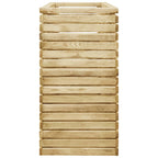 vidaXL Hochbeet 100×50×100 cm Imprägniertes Kiefernholz