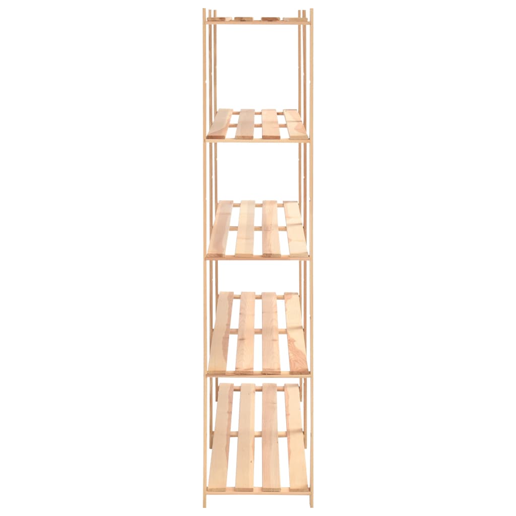 vidaXL Lagerregale 5 Böden 5 Stk. 170x38x170cm Massivholz Kiefer 500kg
