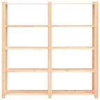 vidaXL Lagerregale 5 Böden 10 Stk 170x38x170cm Massivholz Kiefer 500kg