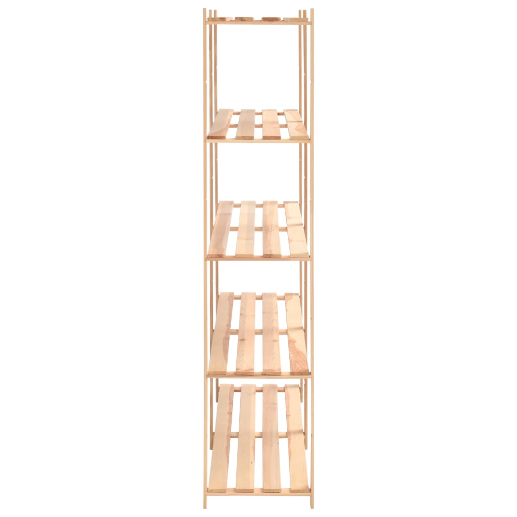 vidaXL Lagerregale 5 Böden 10 Stk 170x38x170cm Massivholz Kiefer 500kg