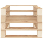 vidaXL Paletten-Sessel Holz