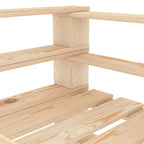 vidaXL Paletten-Sessel Holz