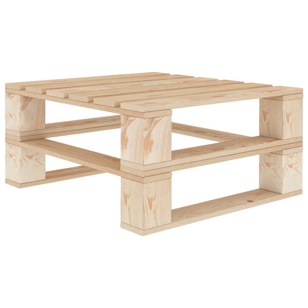 vidaXL Garten-Palettentisch Holz