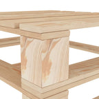 vidaXL Garten-Palettentisch Holz