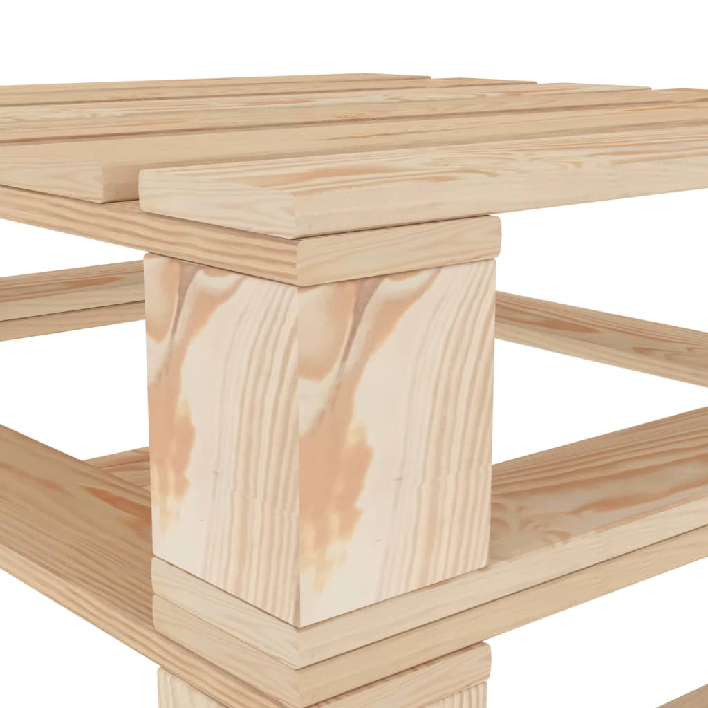 vidaXL Garten-Palettentisch Holz