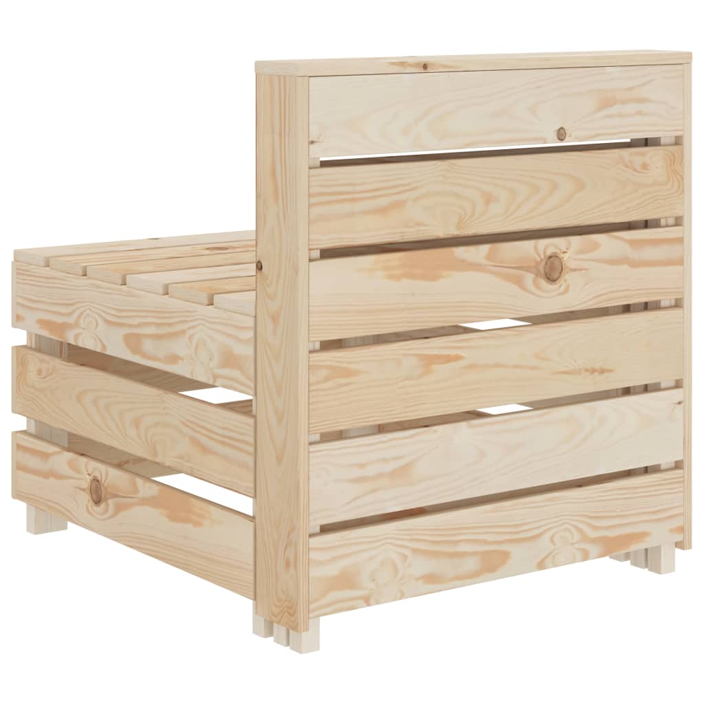 vidaXL Garten-Palettensofa Holz