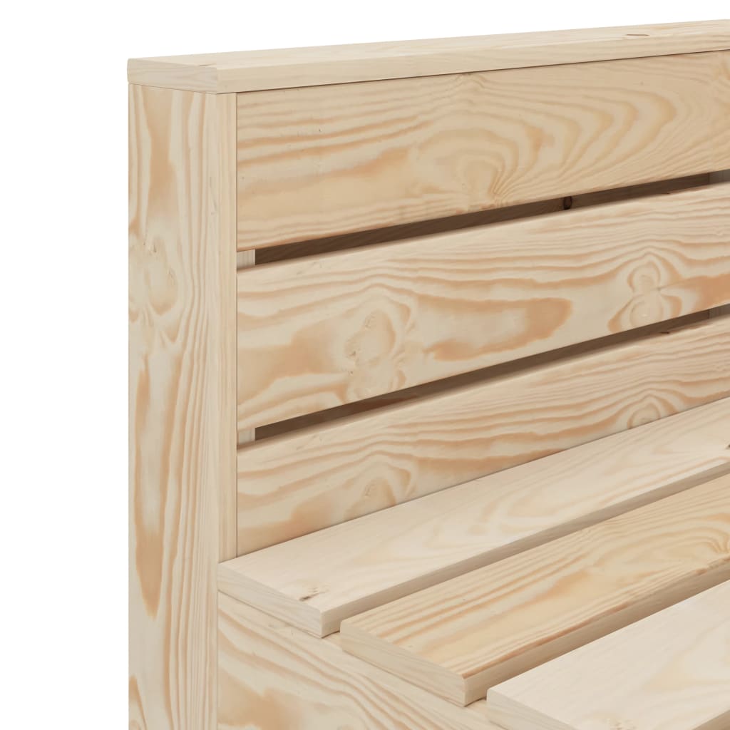 vidaXL Garten-Palettensofa Holz