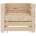 vidaXL 2-tlg. Garten-Lounge-Set Paletten Holz