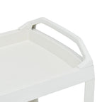 vidaXL Getränkewagen Weiß 69×53×72 cm Kunststoff