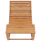 vidaXL Schaukelliege Massivholz Teak