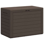 vidaXL Gartentruhe Braun 78x44x55 cm