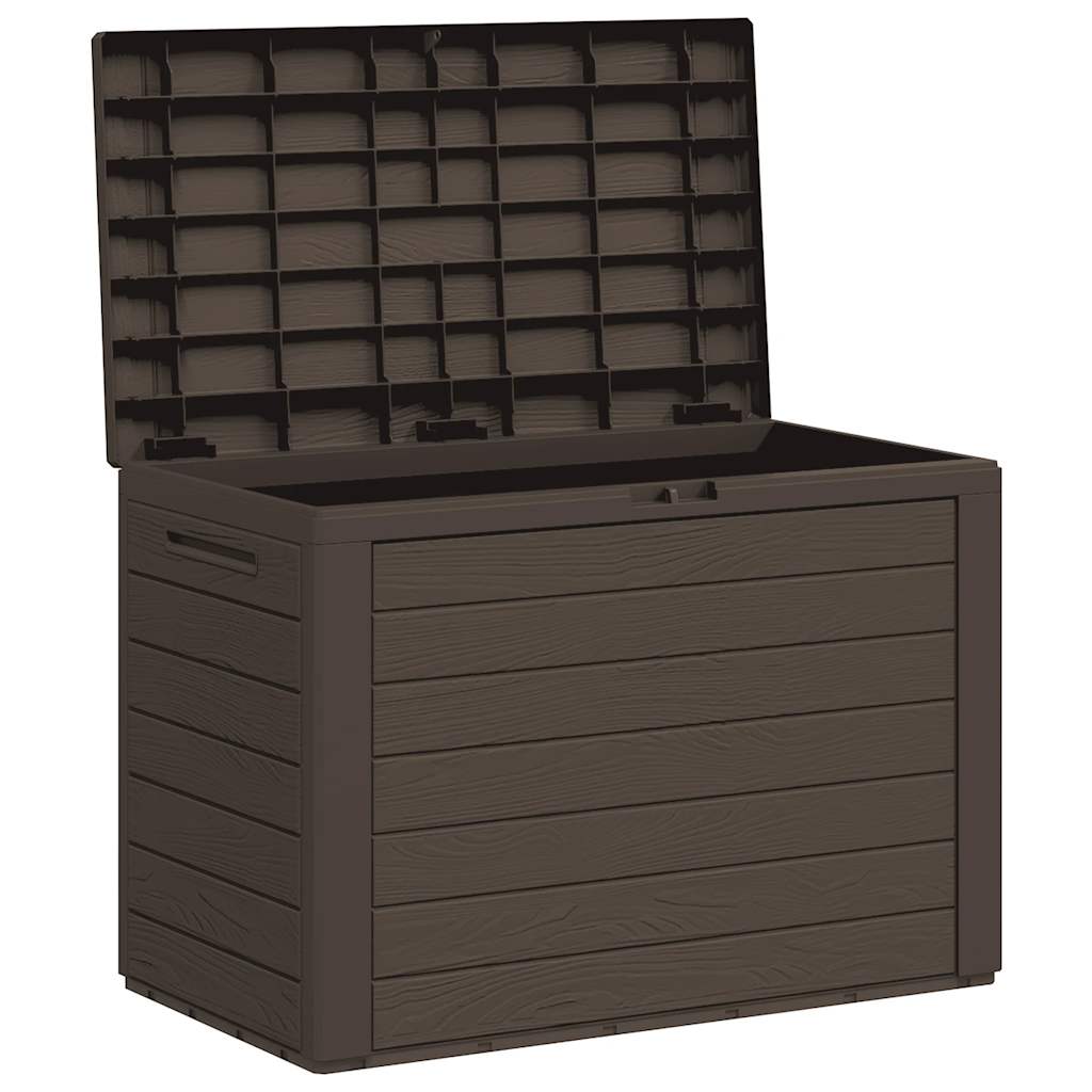 vidaXL Gartentruhe Braun 78x44x55 cm