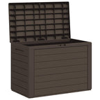 vidaXL Gartentruhe Braun 78x44x55 cm