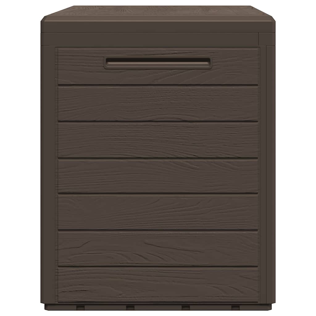 vidaXL Gartentruhe Braun 78x44x55 cm