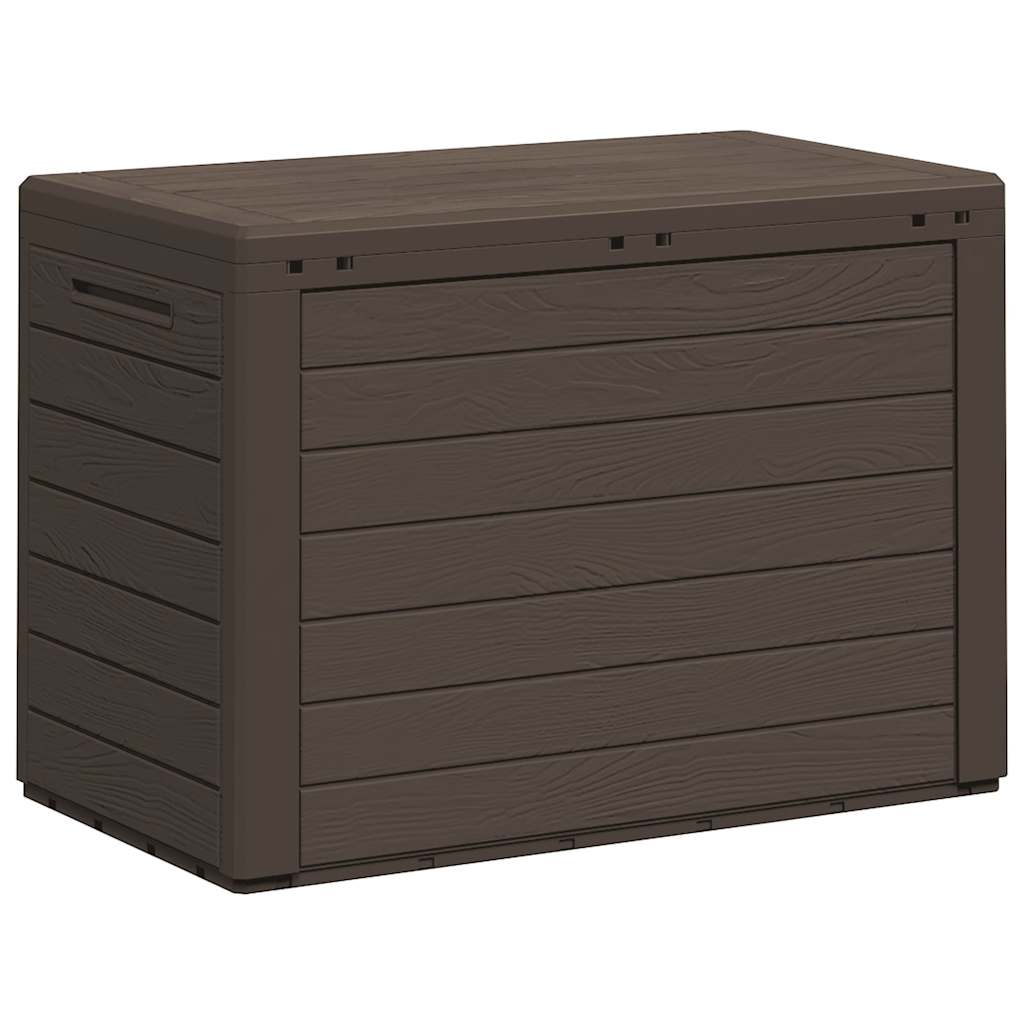 vidaXL Gartentruhe Braun 78x44x55 cm