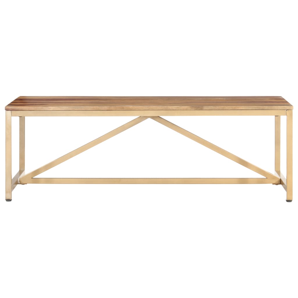 vidaXL Couchtisch 120x60x40 cm Massivholz
