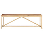 vidaXL Couchtisch 120x60x40 cm Massivholz