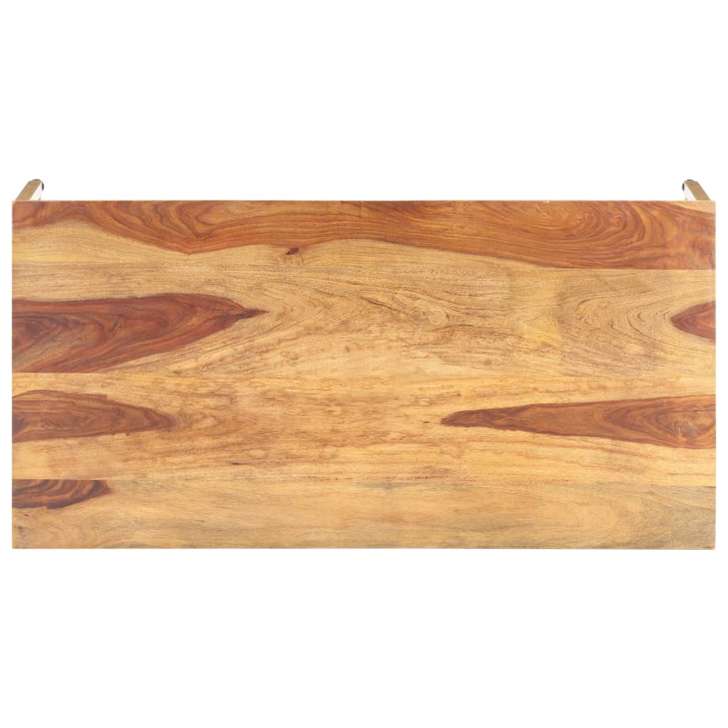 vidaXL Couchtisch 120x60x40 cm Massivholz