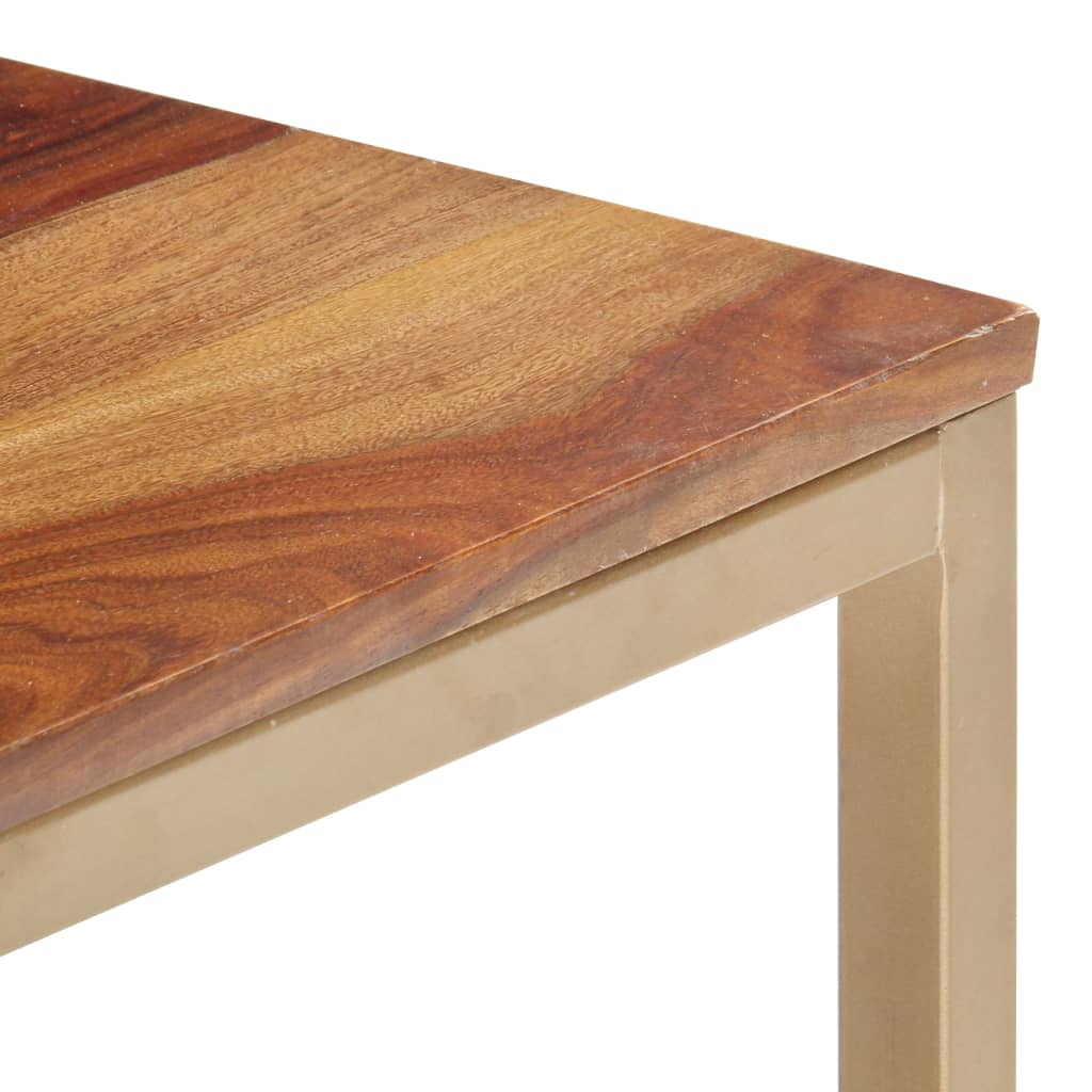 vidaXL Couchtisch 120x60x40 cm Massivholz