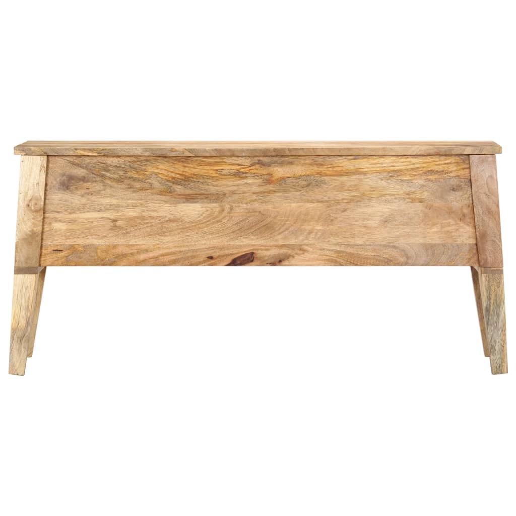 vidaXL Aufbewahrungstruhe 99 x 35 x 48 cm Massivholz Mango