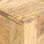 vidaXL Aufbewahrungstruhe 99 x 35 x 48 cm Massivholz Mango