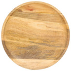 vidaXL Runder Beistelltisch 43 x 43 x 66 cm Massivholz Mango