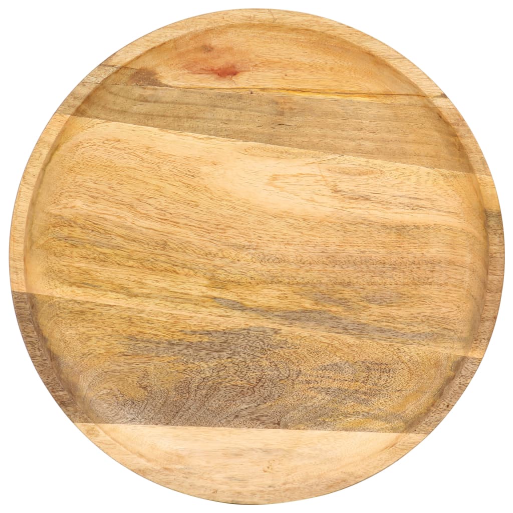 vidaXL Runder Beistelltisch 43 x 43 x 66 cm Massivholz Mango