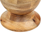 vidaXL Runder Beistelltisch 43 x 43 x 66 cm Massivholz Mango