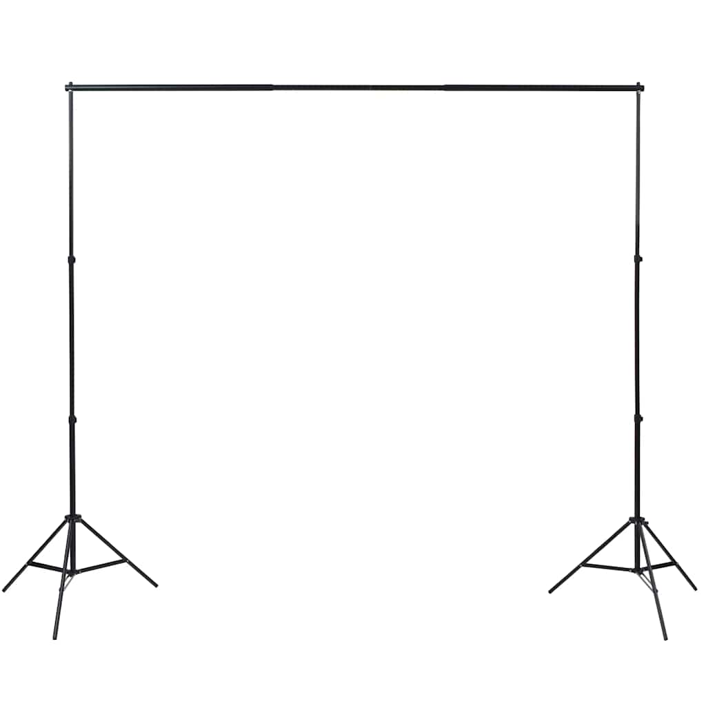 vidaXL Fotostudio-Set mit Hintergründen, Leuchten und Schirmen
