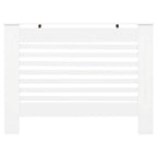 vidaXL Heizkörperverkleidungen 2 Stk. Weiß 112 x 19 x 81,5 cm MDF