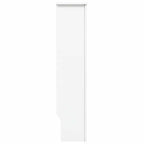 vidaXL Heizkörperverkleidungen 2 Stk. Weiß 112 x 19 x 81,5 cm MDF