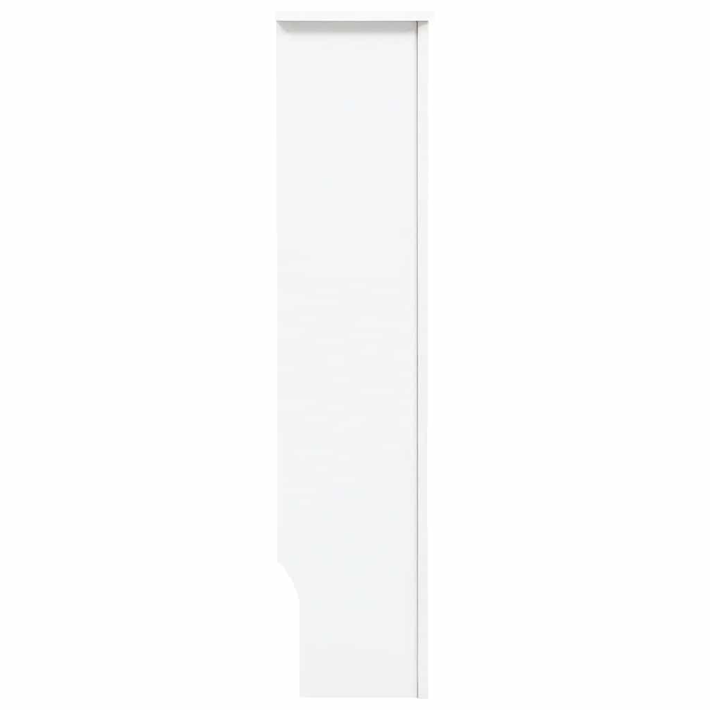 vidaXL Heizkörperverkleidungen 2 Stk. Weiß 112 x 19 x 81,5 cm MDF