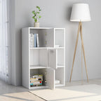 vidaXL Lagerschrank Weiß 60x29,5x90 cm Holzwerkstoff