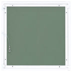 vidaXL Revisionsklappe mit Aluminium-Rahmen und GK-Einlage 200x200 mm