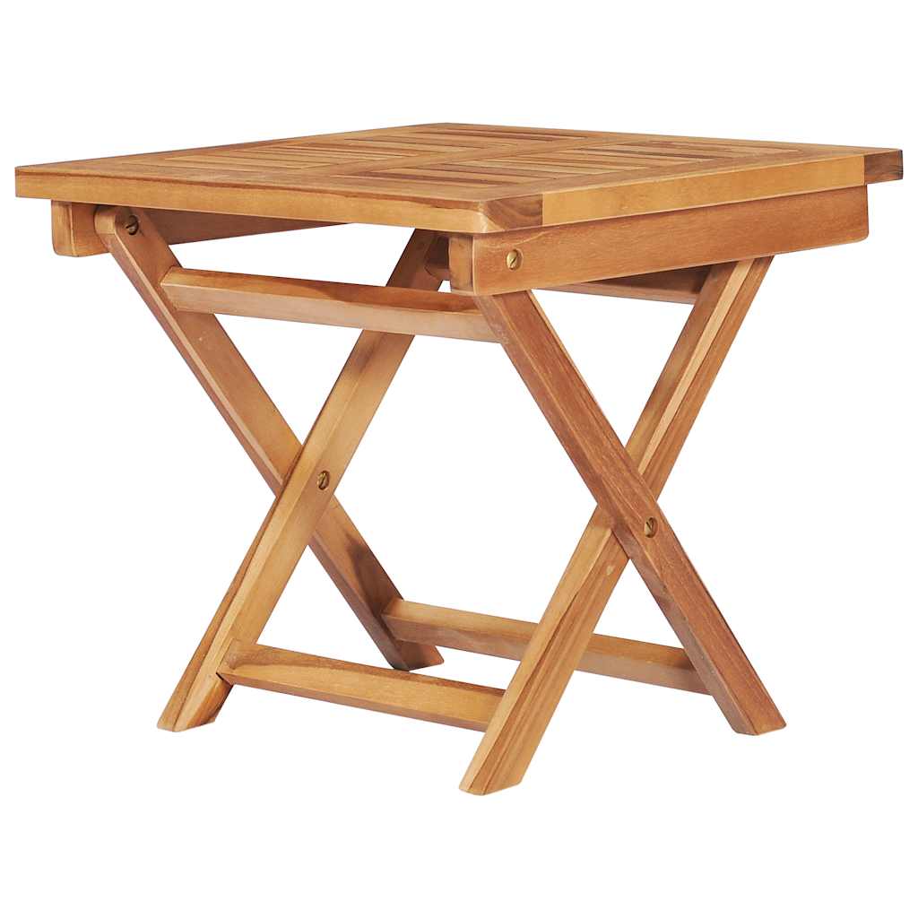 vidaXL Sonnenliegen 2 Stk. mit Tisch Massivholz Teak