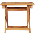 vidaXL Sonnenliegen 2 Stk. mit Tisch Massivholz Teak