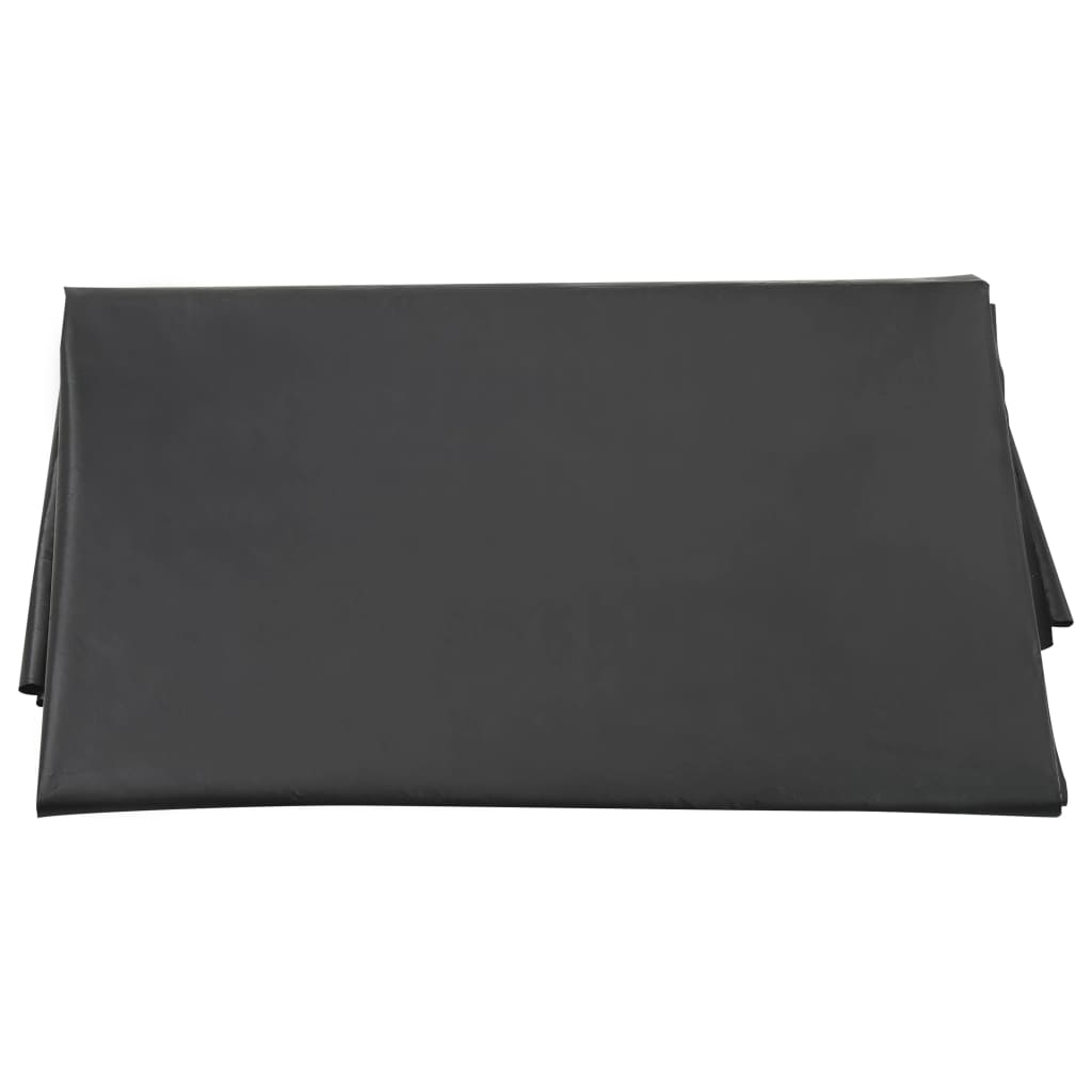 vidaXL Sandkasten-Folie Schwarz 120x110 cm