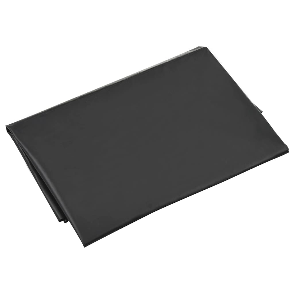 vidaXL Sandkasten-Folie Schwarz 120x110 cm