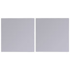 vidaXL Rahmenlose Spiegelfliesen Glas 16 Stk. 20,5 cm