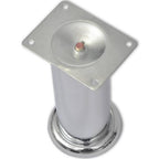 vidaXL Sofabeine 8 Stk. Rund Chrom