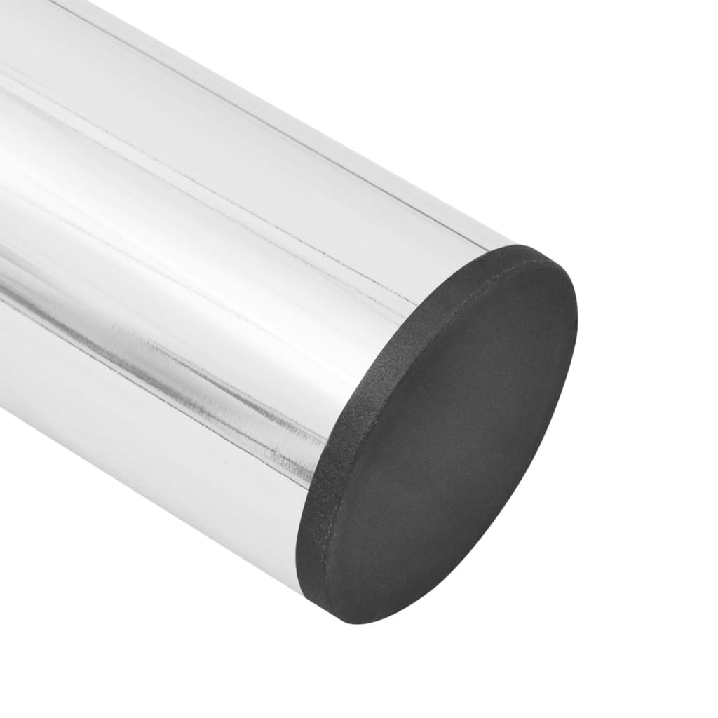 vidaXL Teleskopische Tischbeine 4 Stk. Chrom 710 - 1100 mm