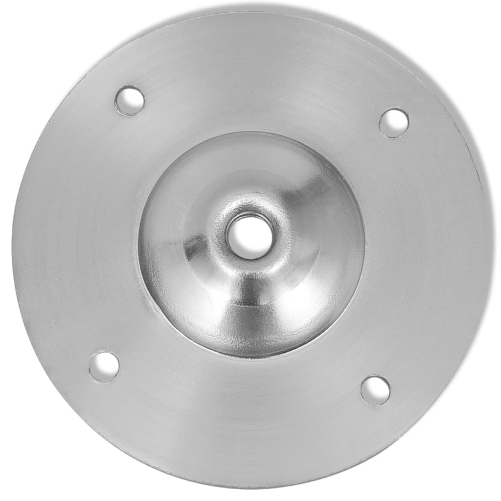 vidaXL Teleskopische Tischbeine 4 Stk. Edelstahl 710-1100 mm