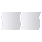 vidaXL 16-tlg. Spiegelfliesen-Set Verschiedene Formen Glas