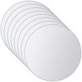 vidaXL 16-tlg. Spiegelfliesen-Set Rund Glas